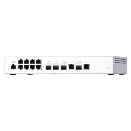 QNAP QSW-M408-2C łącza sieciowe Zarządzany L2 10G Ethernet (100/1000/10000) Biały