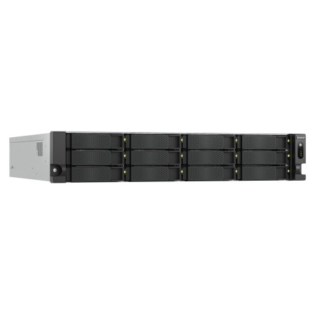 QNAP TS-H1277AXU-RP NAS Rack (2U) Intel Xeon E E-2136 32 GB DDR4 168 TB HDD QuTS hero Czarny