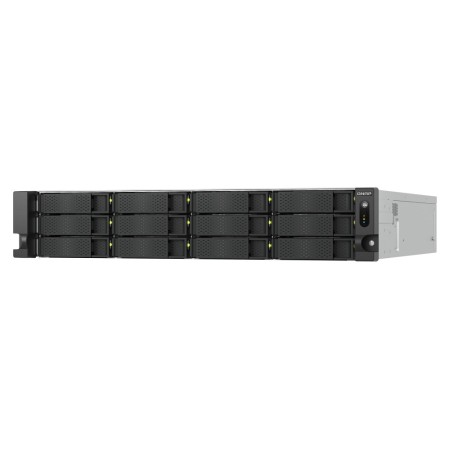 QNAP TS-H1277AXU-RP NAS Rack (2U) Intel Xeon E E-2136 32 GB DDR4 168 TB HDD QuTS hero Czarny