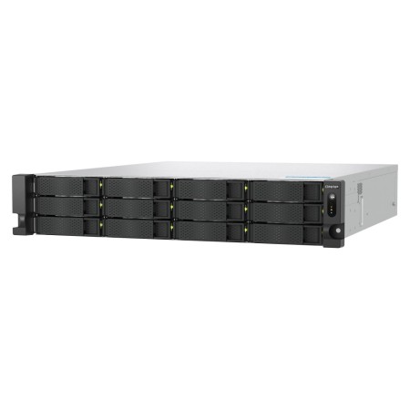 QNAP TS-H1277AXU-RP NAS Rack (2U) Intel Xeon E E-2136 32 GB DDR4 168 TB HDD QuTS hero Czarny