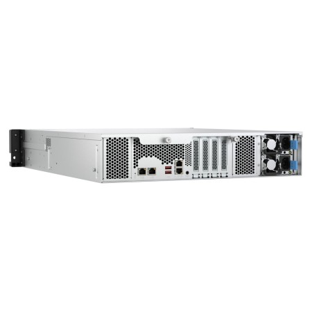 QNAP TS-H1277AXU-RP NAS Rack (2U) Intel Xeon E E-2136 32 GB DDR4 168 TB HDD QuTS hero Czarny