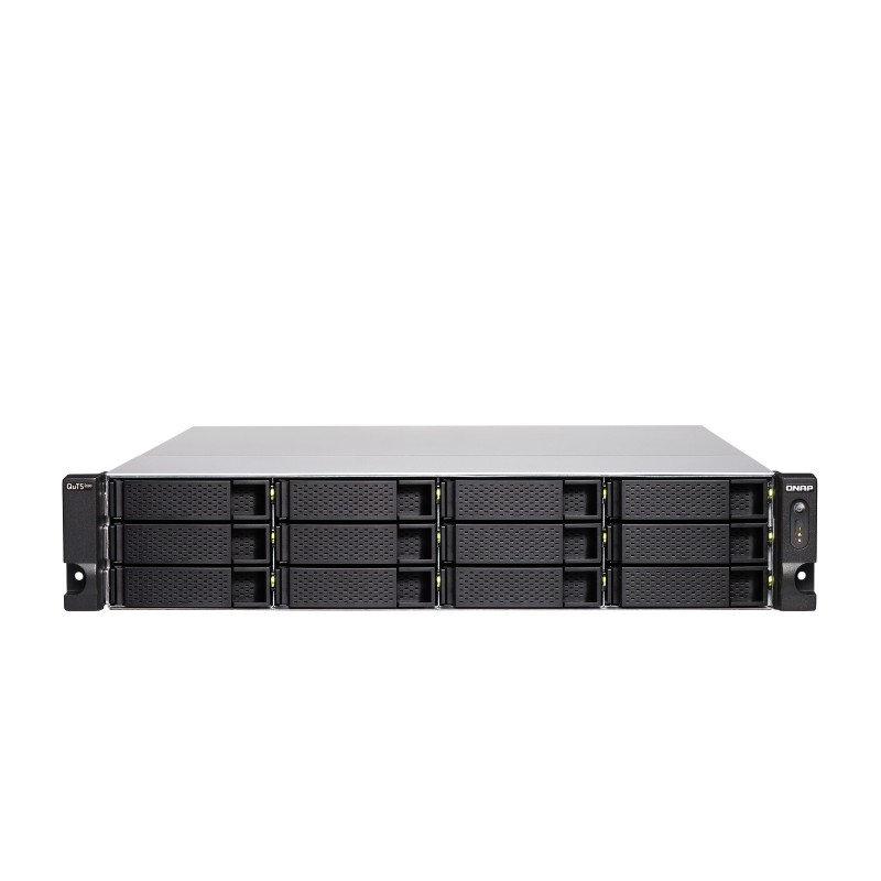 QNAP TS-H1886XU-RP-R2 NAS Rack (3U) Intel® Xeon® D D-1622 32 GB DDR4 QuTS hero Czarny, Szary