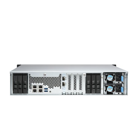 QNAP TS-H1886XU-RP-R2 NAS Rack (3U) Intel® Xeon® D D-1622 32 GB DDR4 QuTS hero Czarny, Szary