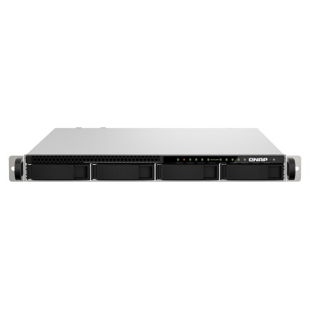 QNAP TS-h987XU-RP NAS Rack (1U) Intel Xeon E E-2334 16 GB DDR4 QuTS hero Czarny, Srebrny