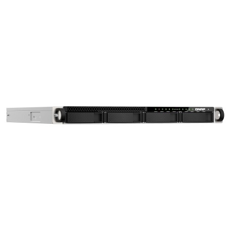 QNAP TS-h987XU-RP NAS Rack (1U) Intel Xeon E E-2334 16 GB DDR4 QuTS hero Czarny, Srebrny