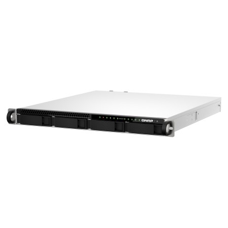 QNAP TS-h987XU-RP NAS Rack (1U) Intel Xeon E E-2334 16 GB DDR4 QuTS hero Czarny, Srebrny
