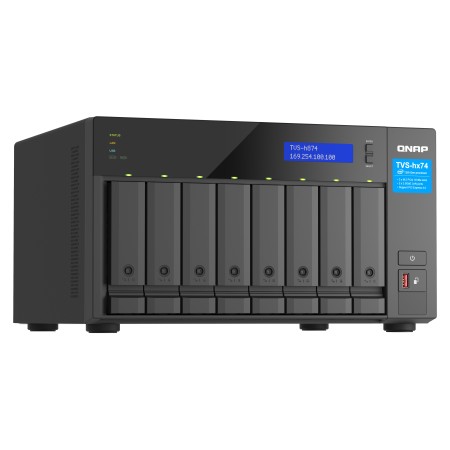 QNAP TVS-H874T-I7-32G serwer danych NAS Tower Intel® Core™ i7 32 GB DDR4 HDD QNAP QTS Czarny