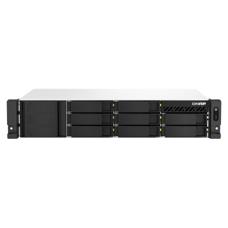 QNAP TS-873AeU-RP NAS Rack (2U) AMD V1500B 4 GB DDR4 QuTS hero Czarny