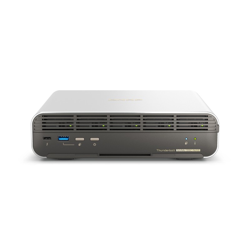 QNAP TBS-H574TX-I3-12G serwer danych NAS Intel® Core™ i3 i3-1320PE 12 GB