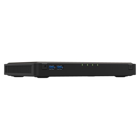 QNAP TBS-464 NAS Komputer stacjonarny Intel® Celeron® N5105 8 GB DDR4 QNAP Turbo System Czarny