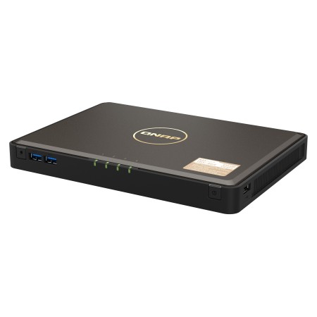 QNAP TBS-464 NAS Komputer stacjonarny Intel® Celeron® N5105 8 GB DDR4 QNAP Turbo System Czarny