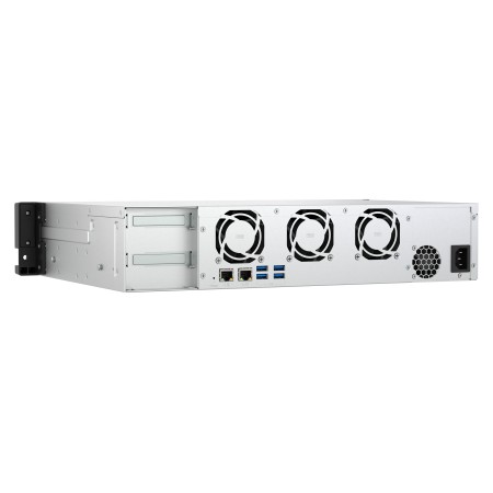 QNAP TS-855EU-8G serwer danych SAN Rack (2U) Intel Atom® C5125 8 GB DDR4 QuTS hero Czarny