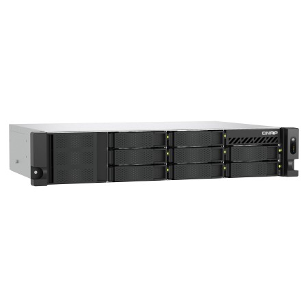 QNAP TS-855EU-RP NAS Rack (2U) Intel Atom® C5125 8 GB DDR4 QuTS hero Czarny