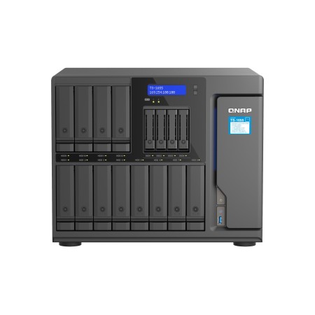 QNAP TS-1655 NAS Tower Intel Atom® C5125 8 GB DDR4 QNAP Turbo System Czarny