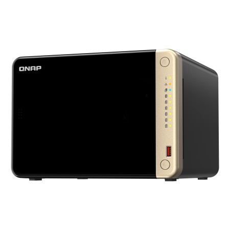 QNAP TS-664 NAS Tower Intel® Celeron® N5095 8 GB DDR4 QNAP QTS Czarny