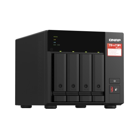 QNAP TS-473A + QSW-1105-5T Bundle Pack NAS Tower 8GB DDR4