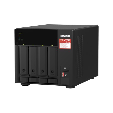 QNAP TS-473A + QSW-1105-5T Bundle Pack NAS Tower 8GB DDR4