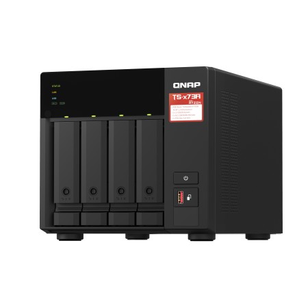 QNAP TS-473A + QSW-1105-5T Bundle Pack NAS Tower 8GB DDR4