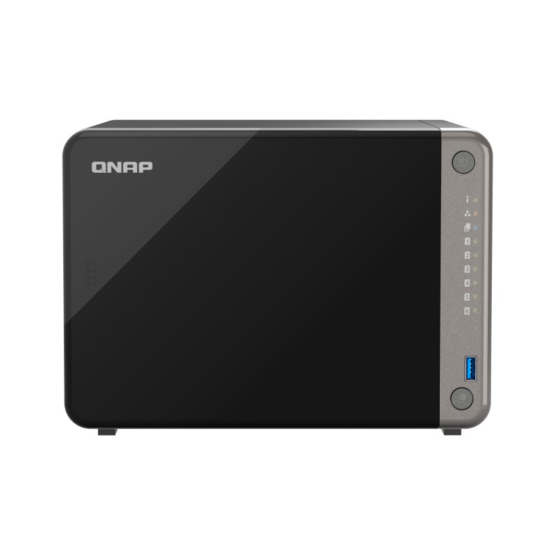 QNAP TS-AI642-8G serwer danych NAS Tower ARM Cortex-A76 8 GB Czarny