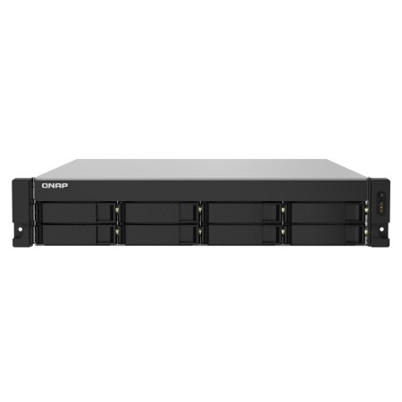 QNAP TS-832PXU NAS Rack (2U) Annapurna Labs AL324 4 GB DDR4 QNAP Turbo System Aluminium, Czarny