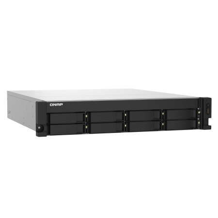 QNAP TS-832PXU NAS Rack (2U) Annapurna Labs AL324 4 GB DDR4 QNAP Turbo System Aluminium, Czarny