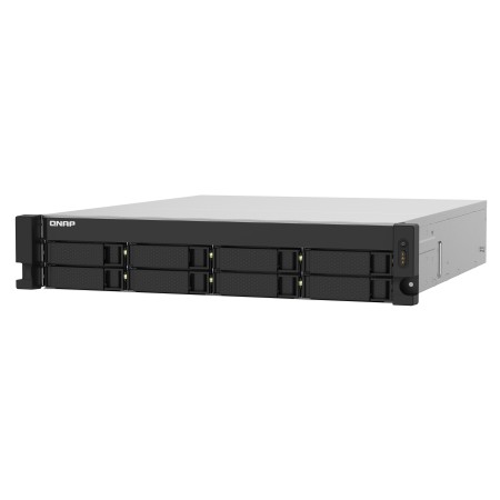 QNAP TS-832PXU NAS Rack (2U) Annapurna Labs AL324 4 GB DDR4 QNAP Turbo System Aluminium, Czarny