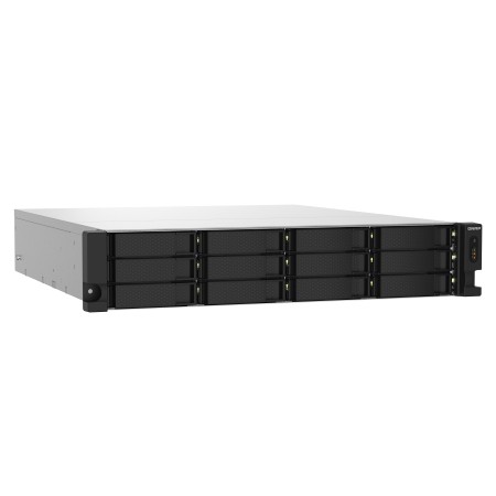 QNAP TS-1232PXU-RP NAS Rack (2U) Annapurna Labs AL324 4 GB DDR4 QNAP QTS Czarny