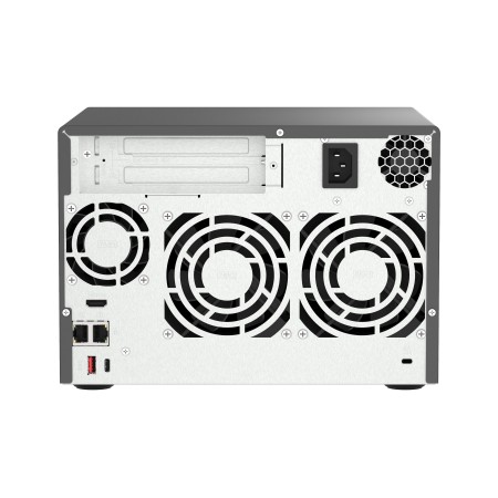QNAP TVS-H674 NAS Tower Intel® Core™ i5 i5-12400 32 GB DDR4 QuTS hero Czarny