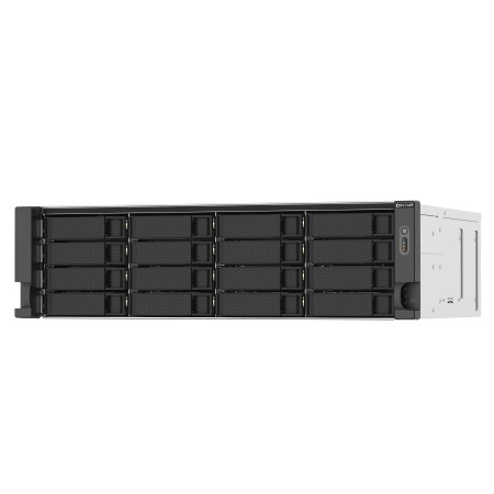 QNAP TS-1673AU-RP-16G serwer danych NAS Rack (3U) Ryzen Embedded V1500B 16 GB DDR4 QNAP QTS Czarny, Szary