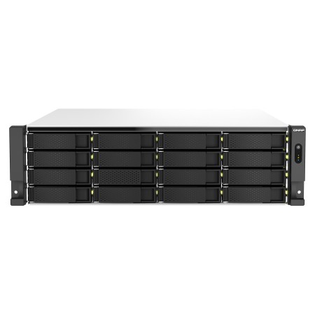 QNAP TS-h2287XU-RP NAS Rack (3U) Intel Xeon E E-2336 32 GB DDR4 QuTS hero Czarny, Biały