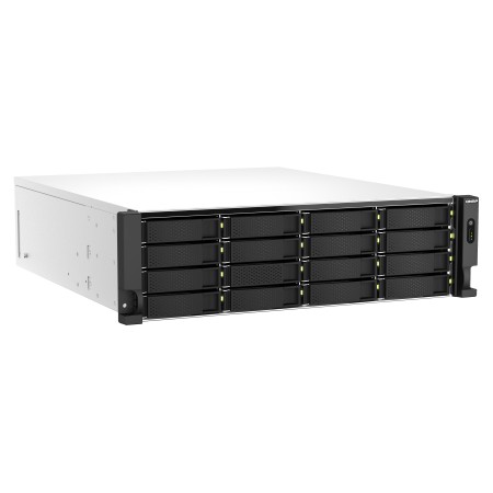 QNAP TS-h2287XU-RP NAS Rack (3U) Intel Xeon E E-2336 32 GB DDR4 QuTS hero Czarny, Biały