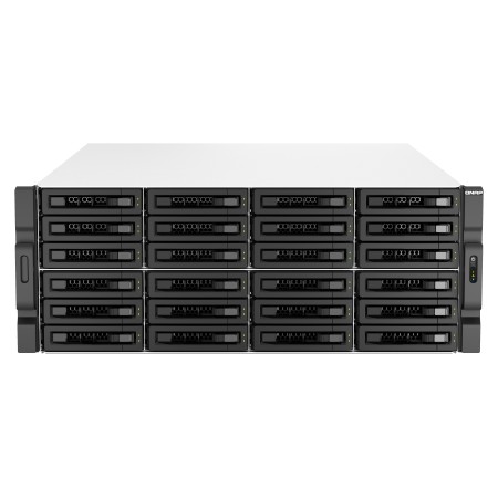 QNAP TS-H3087XU-RP NAS Rack (4U) Intel Xeon E E-2378 64 GB DDR4 QuTS hero Czarny, Biały