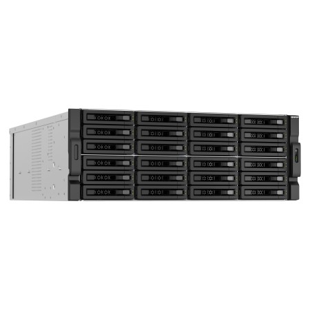 QNAP TS-H3087XU-RP NAS Rack (4U) Intel Xeon E E-2378 64 GB DDR4 QuTS hero Czarny, Biały