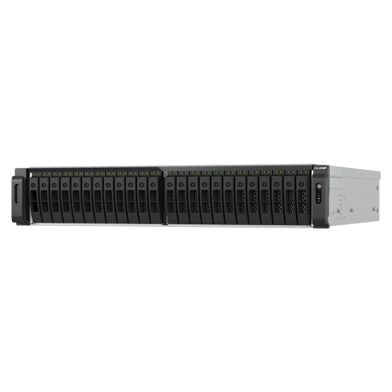 QNAP TS-H3077AFU-R5-32G serwer danych NAS Rack (2U) AMD Ryzen™ 5 32 GB DDR5 Czarny, Metaliczny