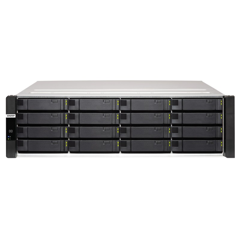 QNAP ES1686dc NAS Rack (3U) Intel® Xeon® D D-2123IT 32 GB DDR4 QNAP QES Czarny, Szary