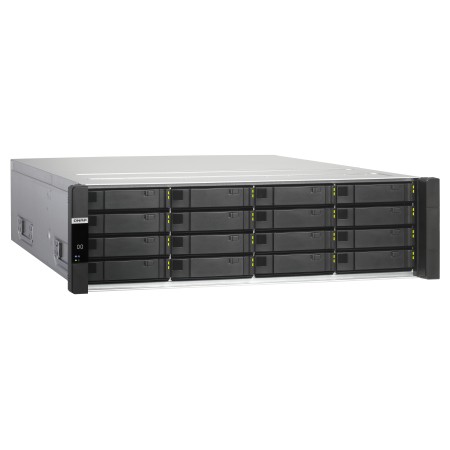 QNAP ES1686dc NAS Rack (3U) Intel® Xeon® D D-2123IT 32 GB DDR4 QNAP QES Czarny, Szary