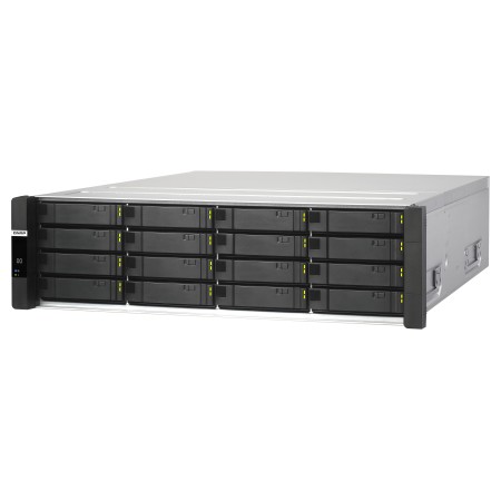 QNAP ES1686dc NAS Rack (3U) Intel® Xeon® D D-2123IT 32 GB DDR4 QNAP QES Czarny, Szary