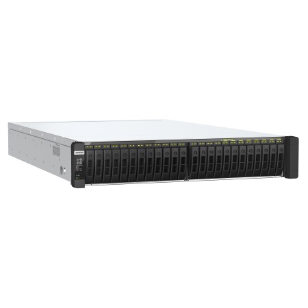 QNAP TDS-h2489FU NAS Rack (2U) Intel® Xeon Silver 4314 128 GB DDR4 QuTS hero Czarny, Srebrny