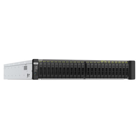 QNAP TDS-h2489FU NAS Rack (2U) Intel® Xeon Silver 4314 128 GB DDR4 QuTS hero Czarny, Srebrny