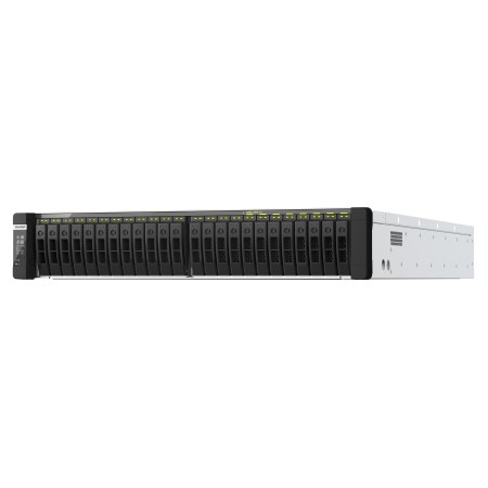 QNAP TDS-h2489FU NAS Rack (2U) Intel® Xeon Silver 4314 128 GB DDR4 QuTS hero Czarny, Srebrny