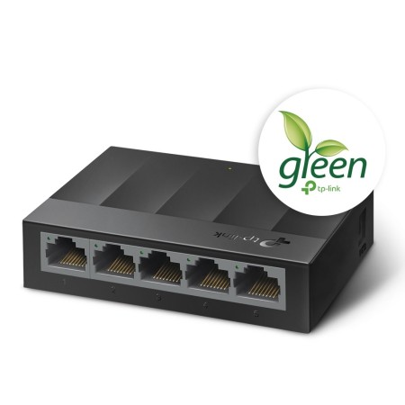 TP-Link LS1005G łącza sieciowe Nie zarządzany Gigabit Ethernet (10/100/1000) Czarny