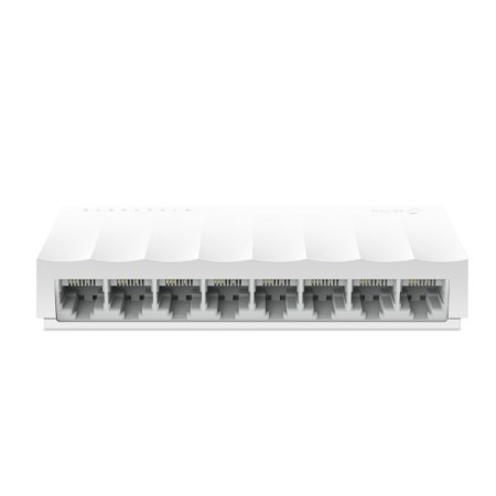 TP-Link LS1008 łącza sieciowe Nie zarządzany Fast Ethernet (10/100) Biały