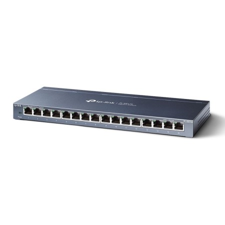 TP-Link TL-SG116 łącza sieciowe Nie zarządzany Gigabit Ethernet (10/100/1000) Czarny