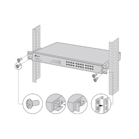 TP-Link Omada RackMount Kit-19 Zestaw do montażu