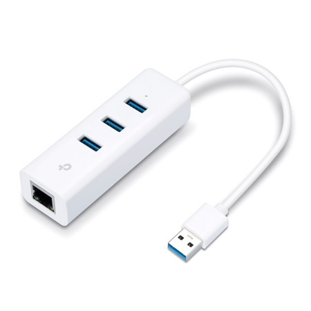 TP-Link UE330 stacja dokująca Przewodowa USB 3.2 Gen 1 (3.1 Gen 1) Type-A Biały