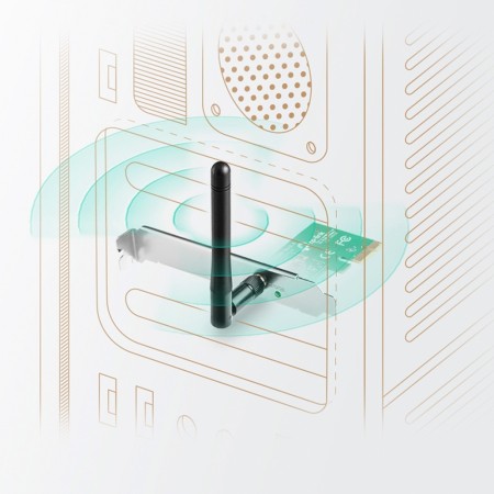 TP-Link TL-WN781ND karta sieciowa Wewnętrzny WLAN 150 Mbit/s