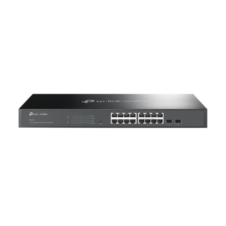 TP-Link Omada SG2218 łącza sieciowe Zarządzany L2/L2+ Gigabit Ethernet (10/100/1000) 1U Czarny