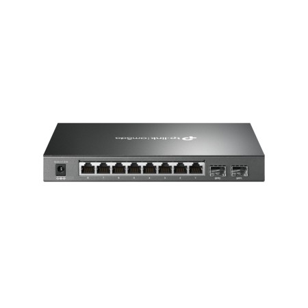 TP-Link Omada SG2210P łącza sieciowe Zarządzany L2/L2+ Gigabit Ethernet (10/100/1000) Obsługa PoE Czarny