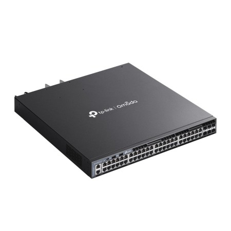 TP-Link Omada SG6654XHP łącza sieciowe Zarządzany L3 Gigabit Ethernet (10/100/1000) Obsługa PoE 1U Czarny