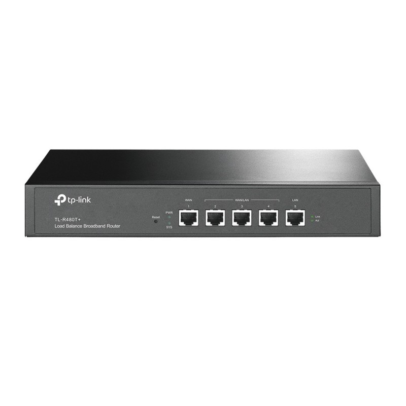 TP-Link TL-R480T+ ruter Czarny